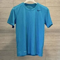 NIKE Dri-FIT 半袖Tシャツ Sサイズ 青　ワンポイント