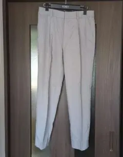 ライトグレー スラックス　ウール