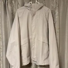 UNIQLO 防水ジャケット L ライトベージュ
