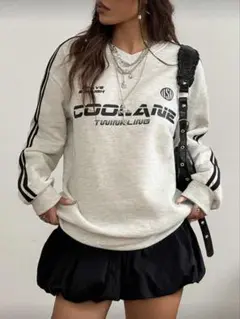 新品未使用　サッカーユニ風スウェット　平成　トレーナー