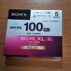 SONY BD-RE XL 100GB 5 Pack 4セット 20枚入り - メルカリ