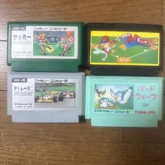 任天堂 ファミコンソフト 4本セット