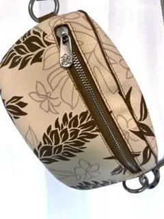 ハワイアン系ボディバッグ ベージュ