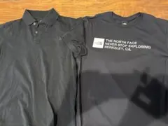 ノースフェイスXL　ポロシャツ　Tシャツ　２点セット