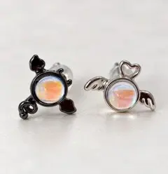 天使と悪魔のピアス シルバー