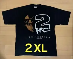 ２PAC ブラック Tシャツ 2XL 試着のみ