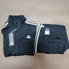 新品 adidas ジャージ上下セット ブラック