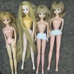 Barbie バービー ジャンク人形 本体 4体セット - メルカリ
