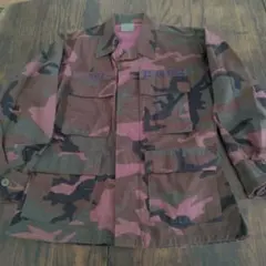 ​米軍実物 U.S.AIR FORCE BDUジャケット 迷彩 服 ミリタリー