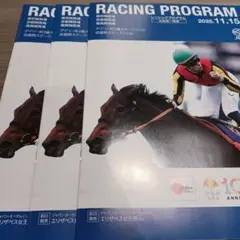 ご予約の方専用 11/15 JRA レーシングプログラム