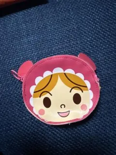 アンパンマン。赤ちゃんマンコインケース 小銭入れ ピンク