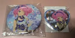 アイカツスターズ！　桜庭ローラ　缶バッジ 2個セット