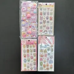 Samuelキューティーなど シール4枚セット