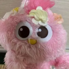 USJ ユニバ モッピー ぬいぐるみバッジ ぬいば キーホルダー マスコット 花