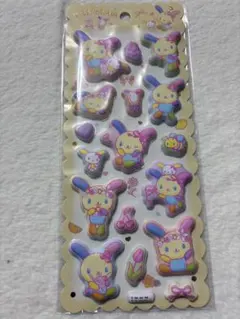 サンリオ ウサハナ ぷっくりシール ぷくぷくシール マシュマロシール