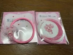 セーラームーン　ちびうさ 缶ミラー　ヘアゴム　セブンイレブン　ローソン