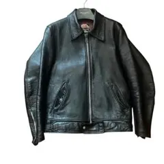 美品　ショット　ハイウェイマン　シングルライダースジャケット　チェック　黒 美品 ショット ハイウェイマン シングルライダースジャケット