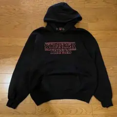 GU×ストレンジャーシングス　ヘビーウェイトスウェットパーカー　M