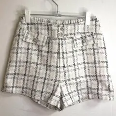 GRL チェック柄ショートパンツ