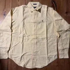 Polo by Ralph Lauren 長袖シャツ イエロー