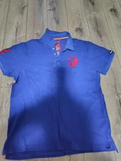 NESTA 青 ポロシャツ Lサイズ