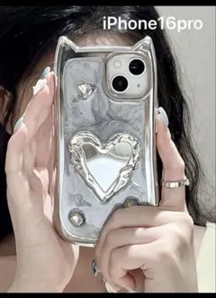 iPhone 16 Pro用猫耳ケース