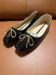 靴　パンプス　黒　レディース