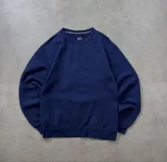 フルーツ オブ ザ ルーム 古着 スウェット ネイビー トレーナー