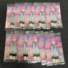 姫森ルーナ１０枚　匿名配送　ホロライブ　ウエハース　カード　vol.5