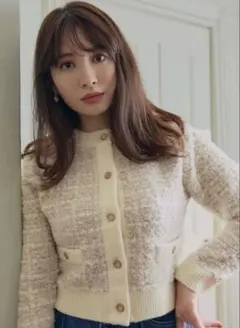 Her lip to ハーリップトゥ Mercer Tweed Cardigan Grace Tweed Jacket