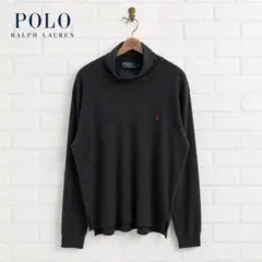 美品 Polo Ralph Lauren タートルネック チャコール R1188のサムネイル