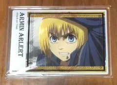 進撃の巨人　ポラロイド風アクリルカード　アルミン