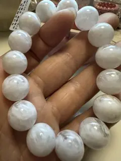 ホワイトスーノ ガーデン ファントムクォーツ ブレスレット（大玉14 mm 