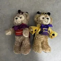 ダッフィー　シェリーメイ　ぬいぐるみバッジセット　てんとう虫　2012ハロウィン