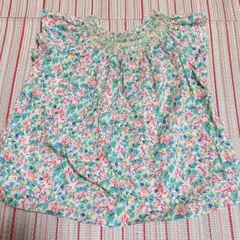 ボンポワン リバティ スモッキングブラウス 6a