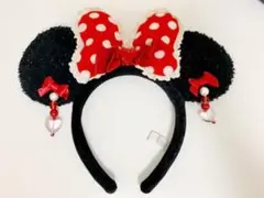 ミニーちゃん ディズニーカチューシャ スパンコール