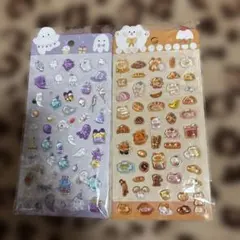 ぷくっと立体シール2枚セット