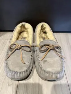 UGG グレー スエード モカシン38