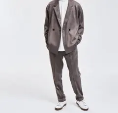 ABAHOUSE GRAYネオスエードセットアップ　モカ