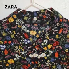 zaraベーシック 花柄