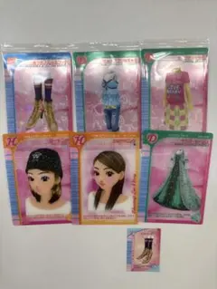 オシャレ魔女 ラブ and ベリー ツインウエハース　クリアカード　まとめ売り