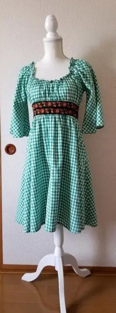 レトロなワンピース