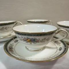 NORITAKE ティーカップ　4客セット
