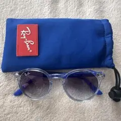 Ray-Ban レイバン Jr ジュニア キッズ サングラス ミラー ブルー 