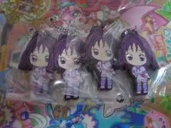 キミとアイドルプリキュア ラバーマスコット 紫雨こころ 4個