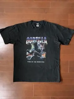 GODZILLAゴジラ2000ムービーTシャツXL美品ブラック映画Tシャツ