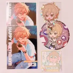 羽風薫 バーブロ ステッカー コースター ぶくスタ アニカフェ