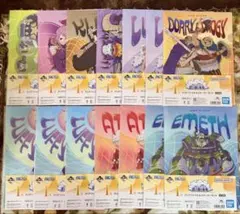 一番くじ　ワンピース　思い描く未来　I賞 クリアファイル　14点まとめ売り