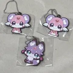 【送料無料】名探偵プリキュア ラバーマスコット ポチタン マシュタン 3点