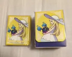 メガブレイブ ポケモンセンターセット リーリエ デッキシールド デッキケース